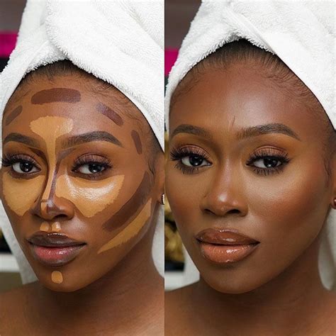 contour palette for dark skin|contouring products for dark skin.